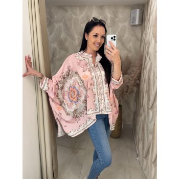Delina oversize selyem felső