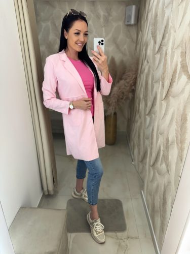 Vanessa vékony velúr kardigán