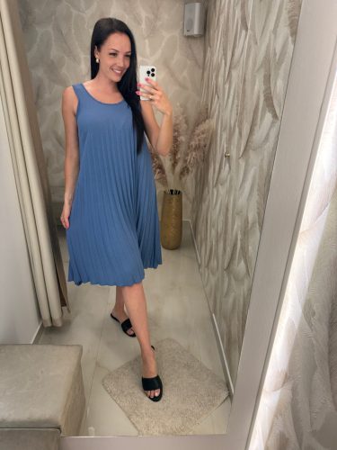 Shira pliszírozott ruha