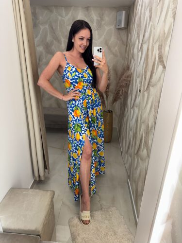 Capri maxiruha szivacsos mellrésszel